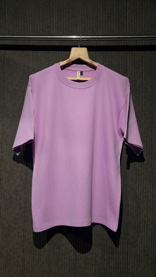 Essential Lavender – 260 GSM Heavyweight Oversized T-shirt