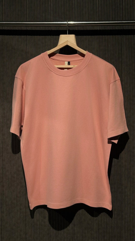 Dusty Pink – 260 GSM Heavyweight Oversized T-shirt
