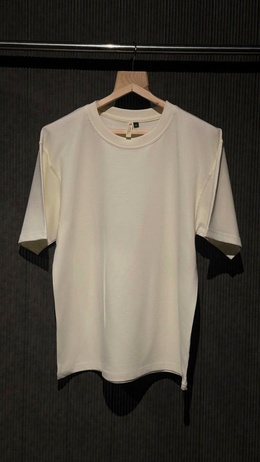 Off-White – 220 GSM Oversized T-shirt